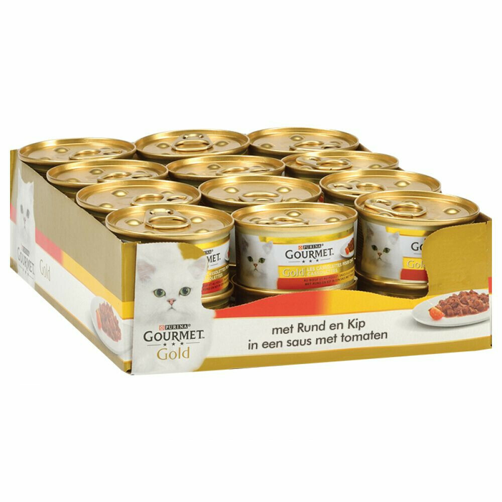 24x Gourmet Gold les Cassolettes Rund 85 gr