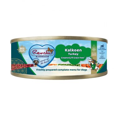 Renske Blik Vers Gestoomd Complete Menu Senior Kalkoen Graanvrij 95 gr