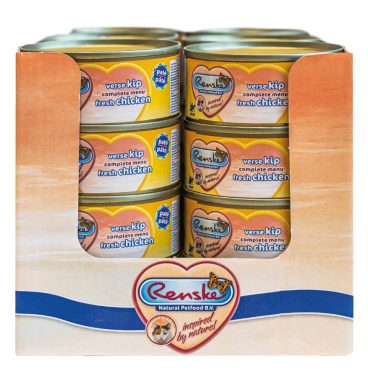 24x Renske Kattenvoer Paté Kip 70 gr