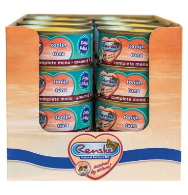 24x Renske Kattenvoer Paté Tonijn 70 gr