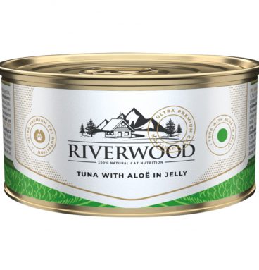 24x Riverwood Tonijn - Aloë Vera in Gelei 85 gr