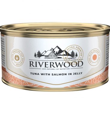 24x Riverwood Tonijn - Zalm in Gelei 85 gr