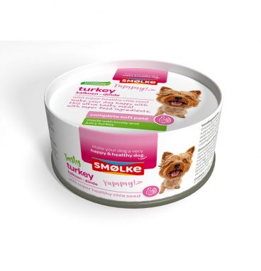 Smolke Hondenvoer Soft Paté Kalkoen 125 gr