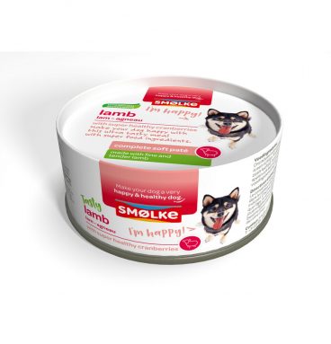 Smolke Hondenvoer Soft Paté Lam 125 gr