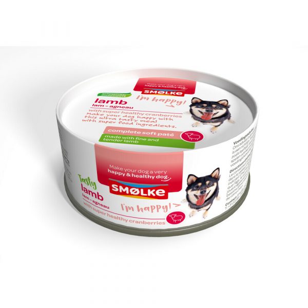 Smolke Hondenvoer Soft Paté Lam 125 gr