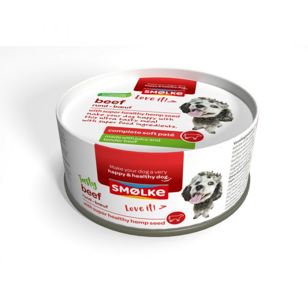 Smolke Hondenvoer Soft Paté Rund 125 gr