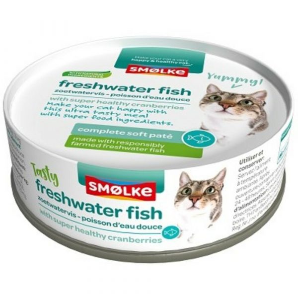 Smolke Kattenvoer Soft Paté Vis 80 gr