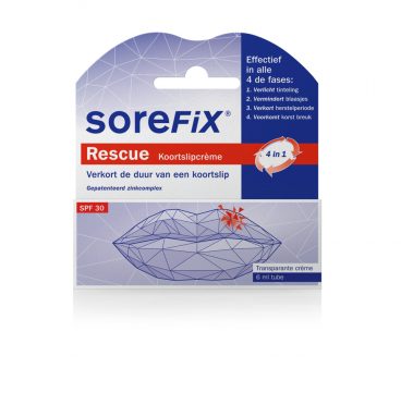 Sorefix Rescue Koortslipcreme 6 ml