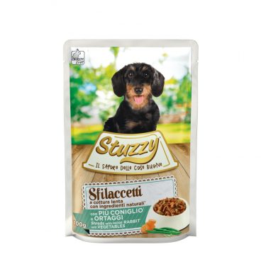 24x Stuzzy Hond Shreds Konijn - Groente 100 gr