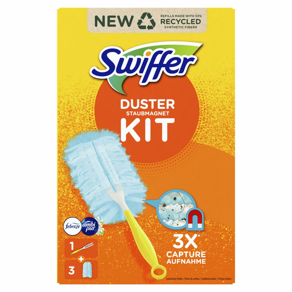 2e halve prijs: Swiffer Duster Trap&Lock-kit