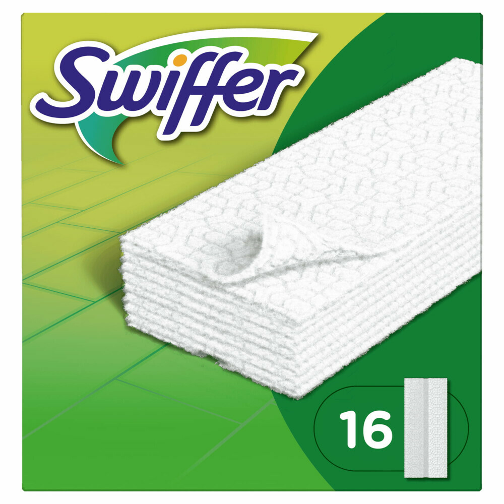 2e halve prijs: 6x Swiffer Sweeper Maxi Navullingen Stofdoek 16 stuks