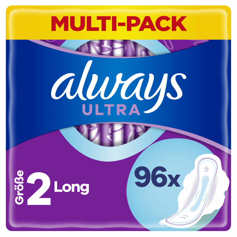 2e halve prijs: Always Maandverband Ultra Long Plus 96 stuks