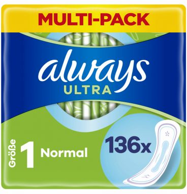 2e halve prijs: Always Maandverband Ultra Normal 136 stuks