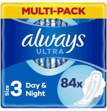 2e halve prijs: Always Maandverband Ultra Secure Night Extra 84 stuks