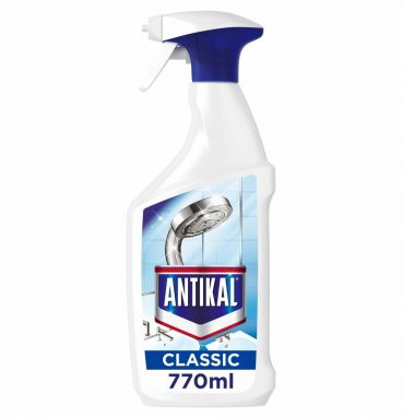 2e halve prijs: 10x Antikal Anti-kalkaanslag Spray Classic Badkamer 770 ml