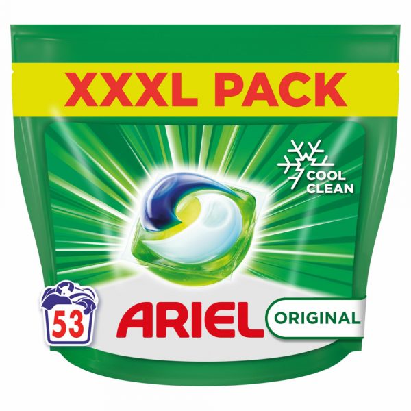 2x Ariel All-in-1 Pods Wasmiddelcapsules Original 53 stuks