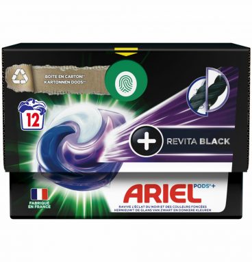 4x Ariel All-in-1 Pods+ Wasmiddelcapsules Revita Black 12 stuks