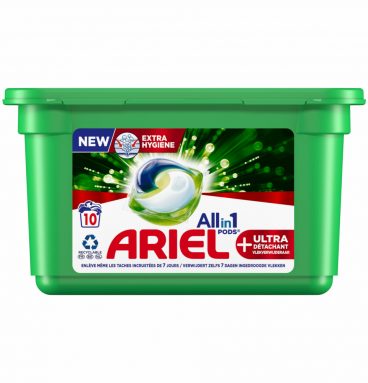 2e halve prijs: Ariel All-in-1 Pods+ Wasmiddelcapsules Ultra 10 stuks