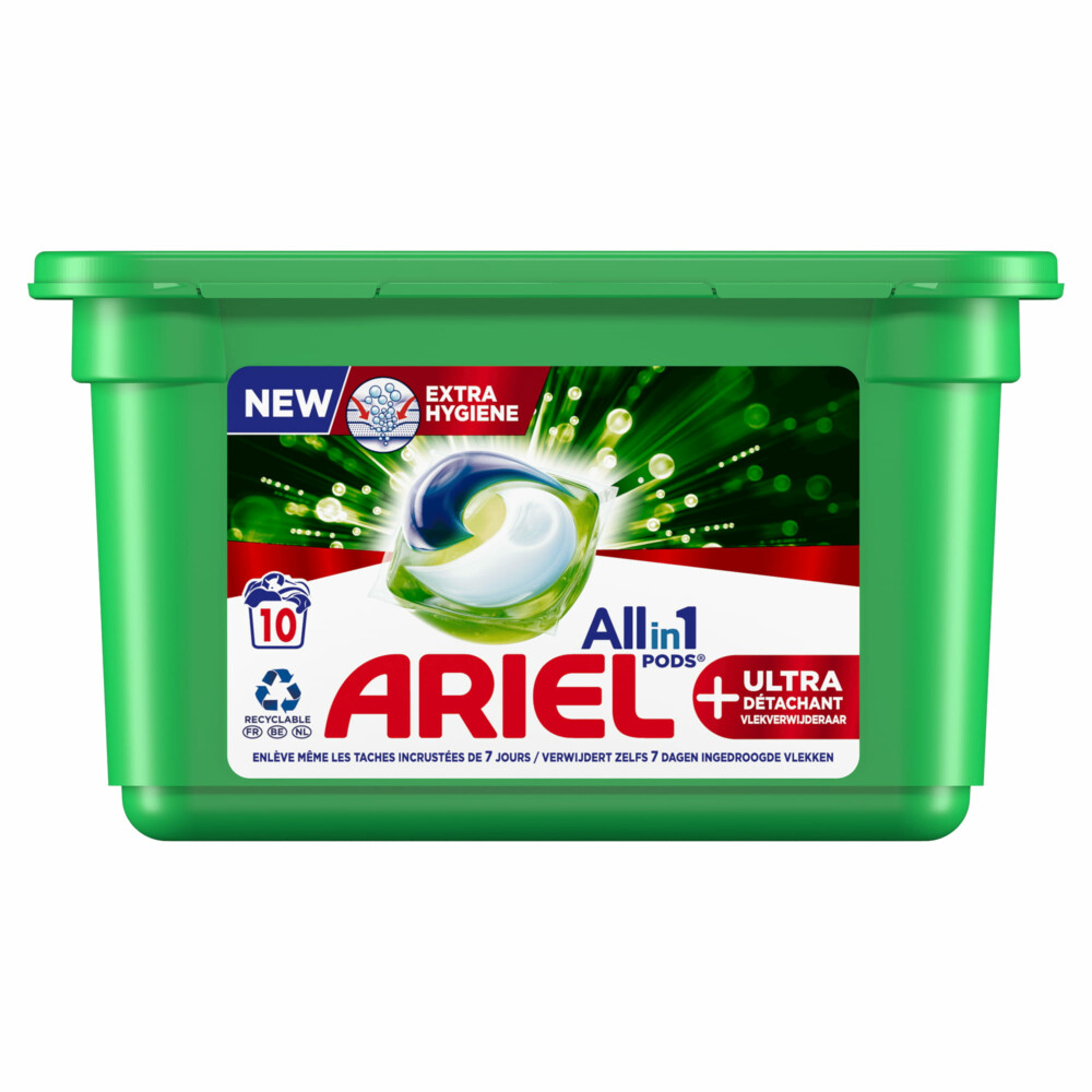 2e halve prijs: Ariel All-in-1 Pods+ Wasmiddelcapsules Ultra 10 stuks