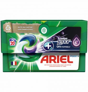 4x Ariel All-in-1 Pods+ Wasmiddelcapsules Vleugje Lenor Frisheid 20 stuks