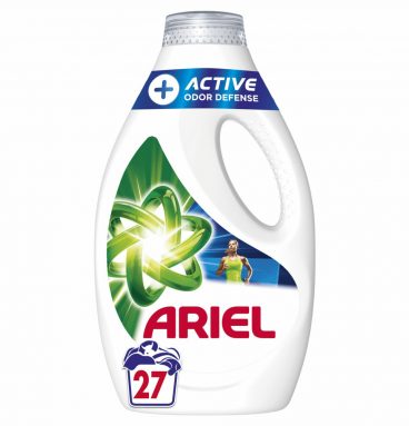 4x Ariel Vloeibaar Wasmiddel +Actieve Geurbestrijding 1215 ml