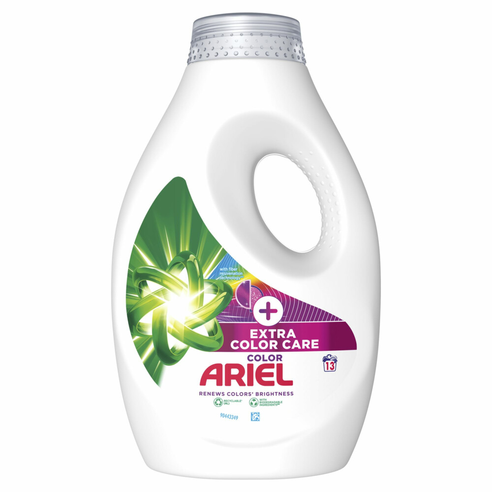 4x Ariel Vloeibaar Wasmiddel Extra Color Care 585 ml