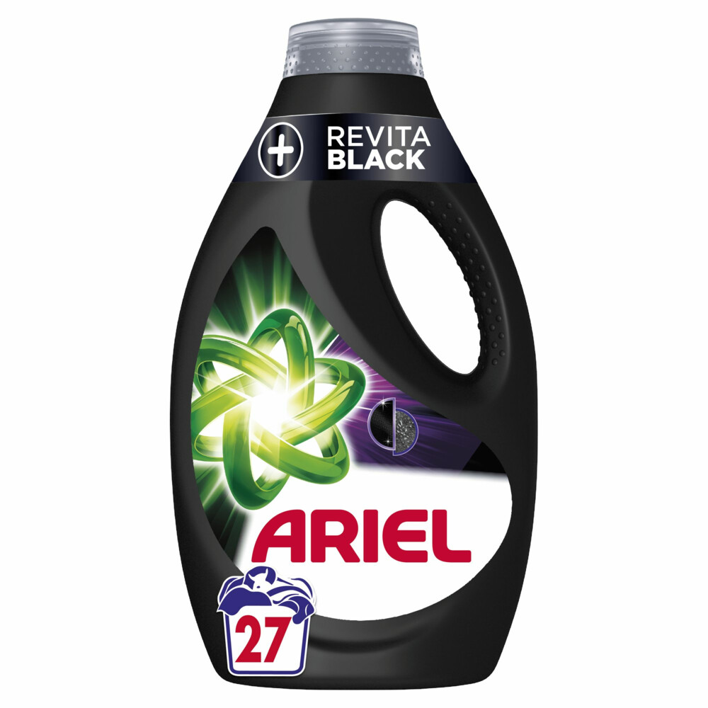 5x Ariel Vloeibaar Wasmiddel +Revita Black 1215 ml