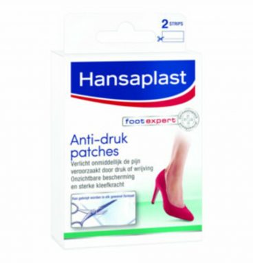 2e halve prijs: Hansaplast Anti-Druk Patches 2 stuks