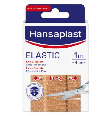 2e halve prijs: Hansaplast Elastic 1 m x 6 cm