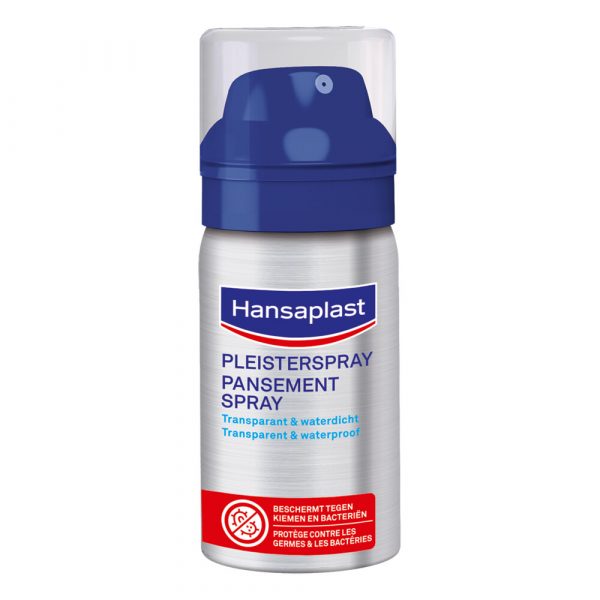 2x Hansaplast Pleister Spray 32.5 ml