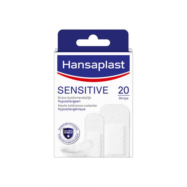 2x Hansaplast Sensitive Strips 20 stuks