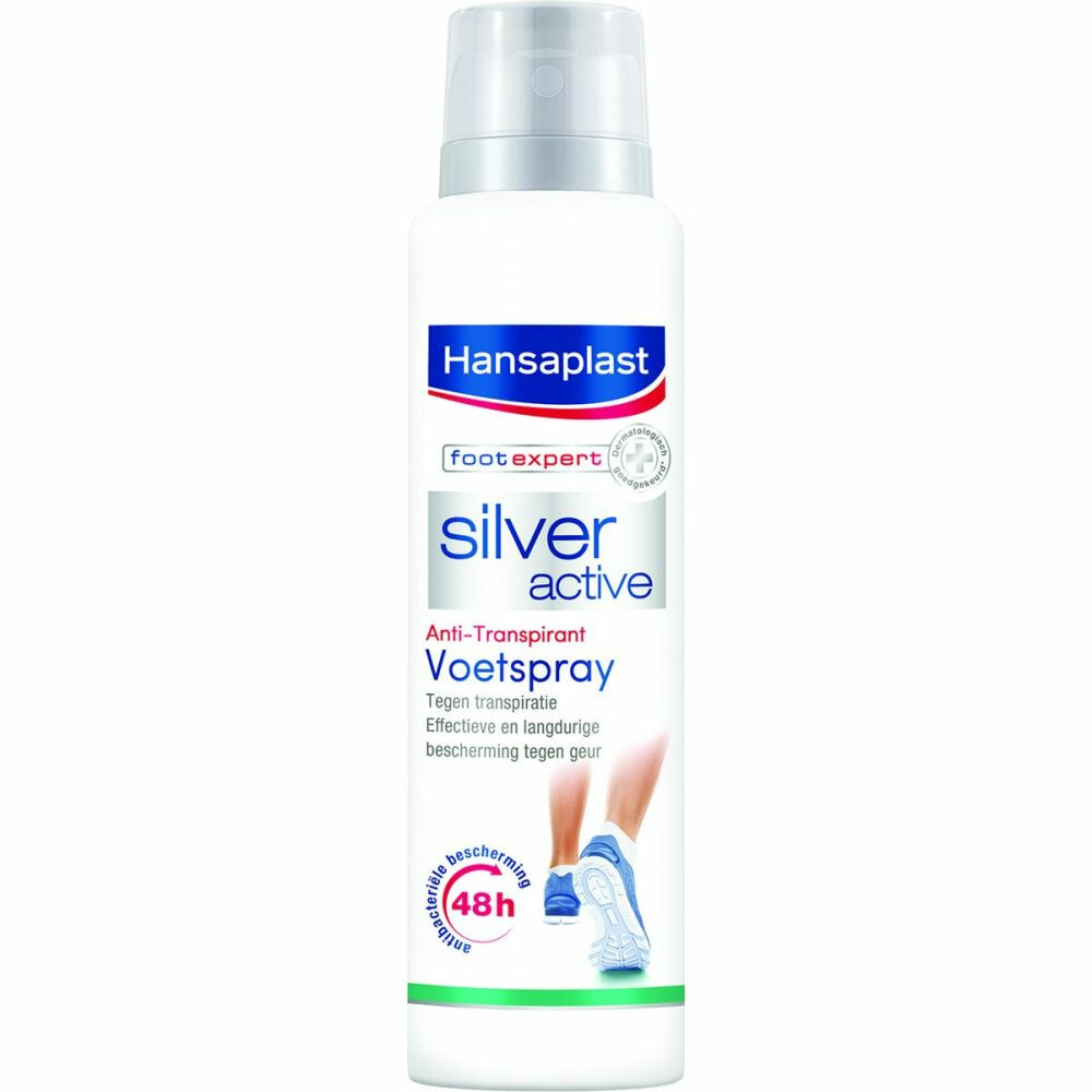 2e halve prijs: Hansaplast Silver Active Deo 150 ml