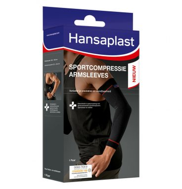 2e halve prijs: Hansaplast Sportcompressie Armsleeves 1 paar