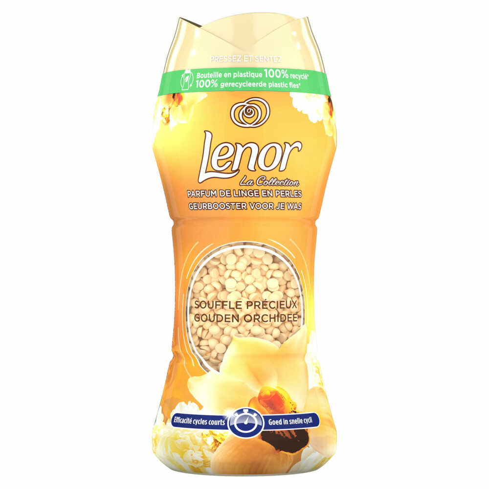 6x Lenor In-Wash Geurbooster Gouden Orchidee 16 Wasbeurten 224 gr