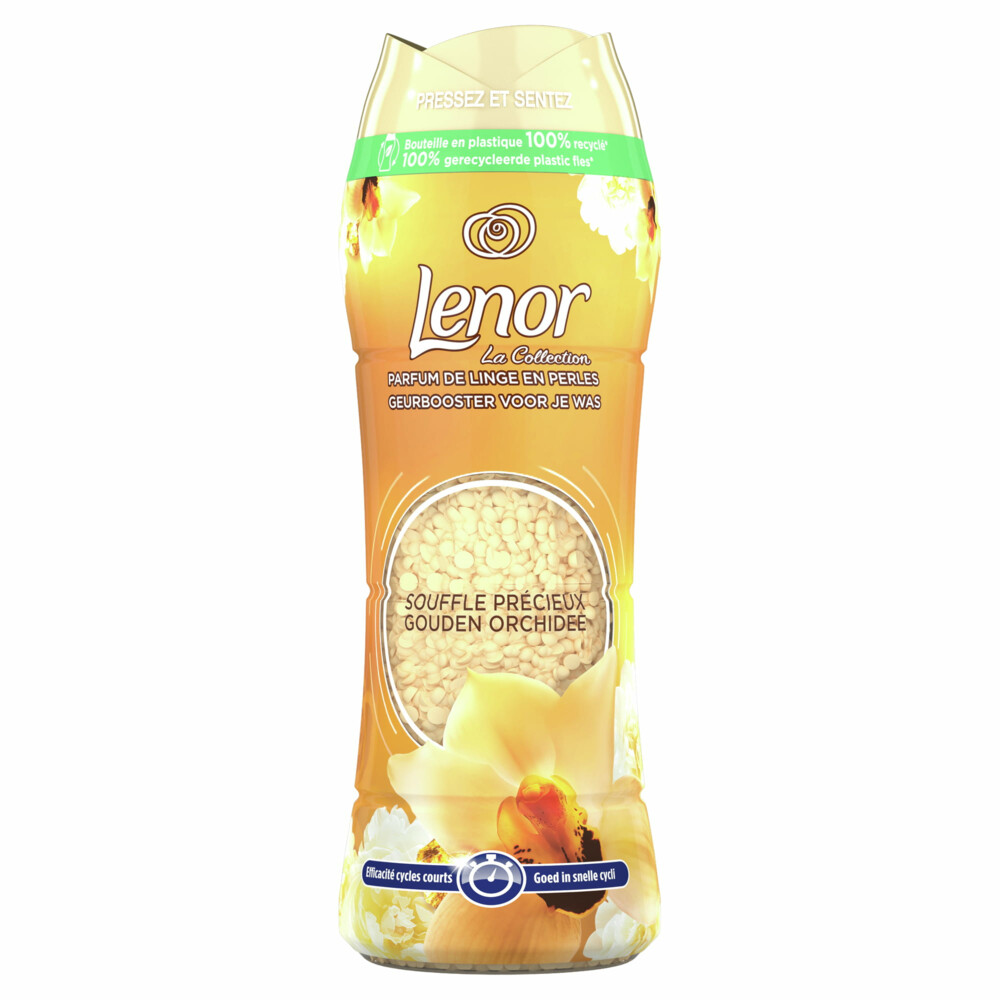 6x Lenor In-Wash Geurbooster Gouden Orchidee 22 Wasbeurten 300 gr