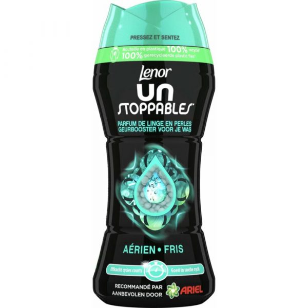 6x Lenor Unstoppables In-Wash Geurbooster Fris 16 Wasbeurten 224 gr