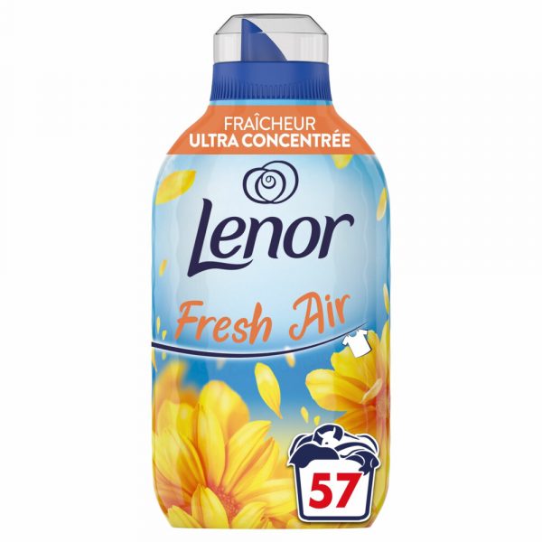 8x Lenor Wasverzachter Fresh Air Stralende Zon 798 ml