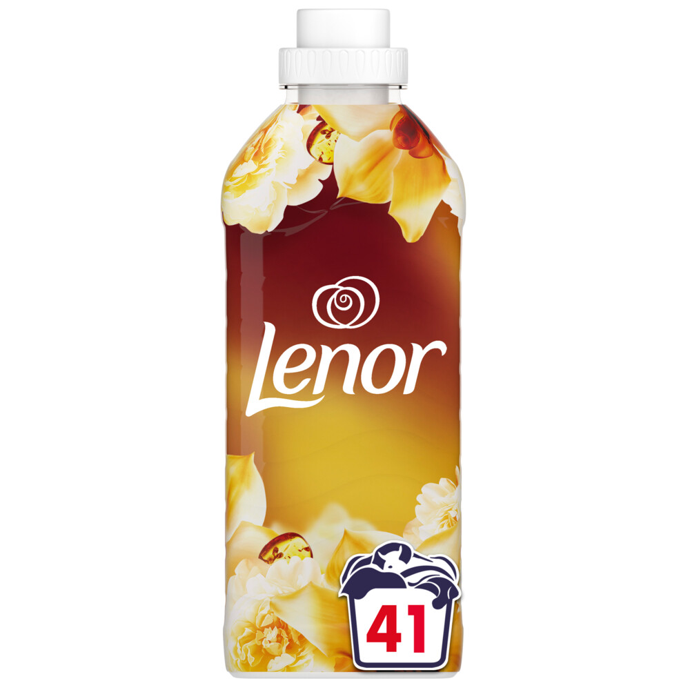 8x Lenor Wasverzachter Orchidee en Amber 861 ml