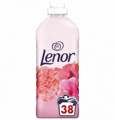 8x Lenor Wasverzachter Pioenroos en Hibiscus 798 ml