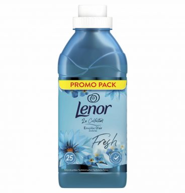 2e halve prijs: Lenor Wasverzachter Zeebries 575 ml