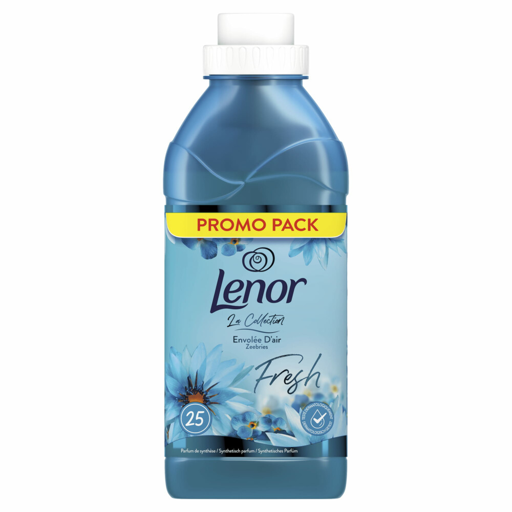 2e halve prijs: Lenor Wasverzachter Zeebries 575 ml