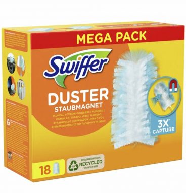 2e halve prijs: Swiffer Duster Trap&Lock Navulling 18 stuks