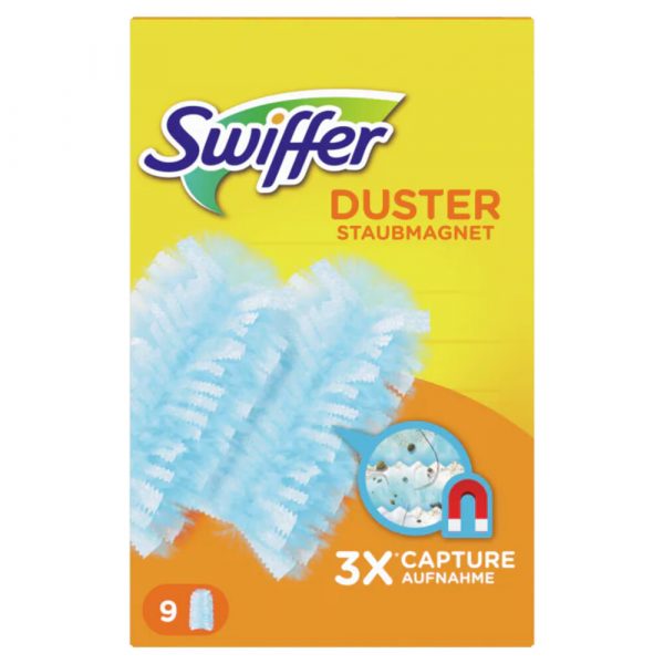 2e halve prijs: 6x Swiffer Duster Trap&Lock-navullingen 9 stuks