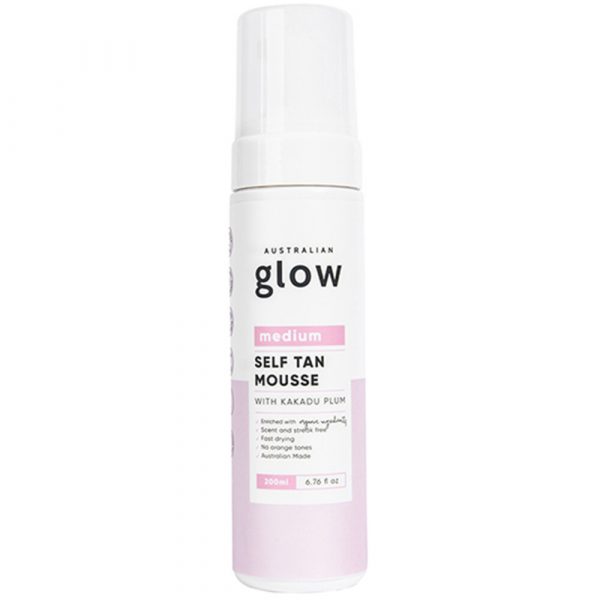 Australian Glow Self Tanning Mousse Medium 200 ml