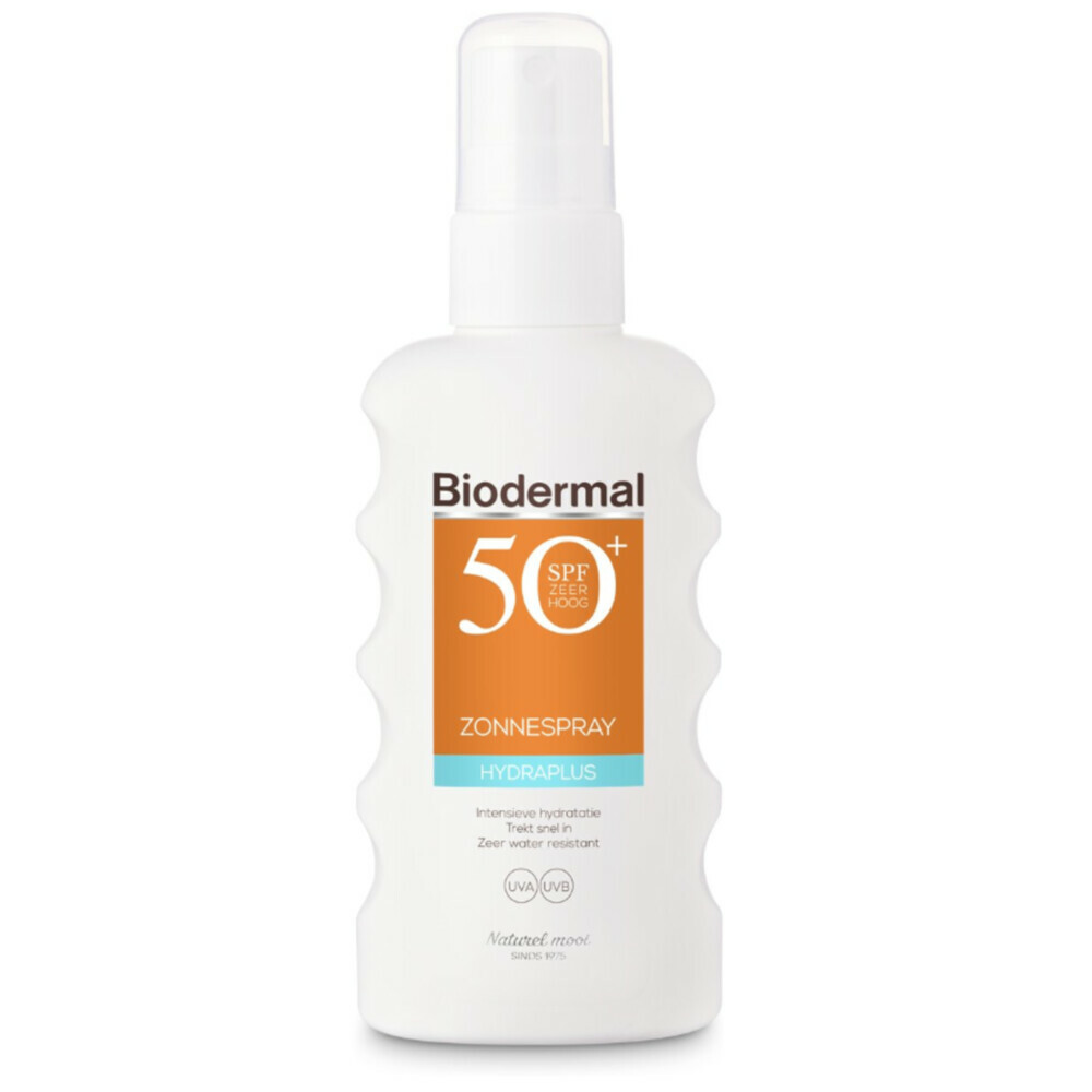 Biodermal Zonnebrand Hydraplus Spray SPF 50+ 175 ml