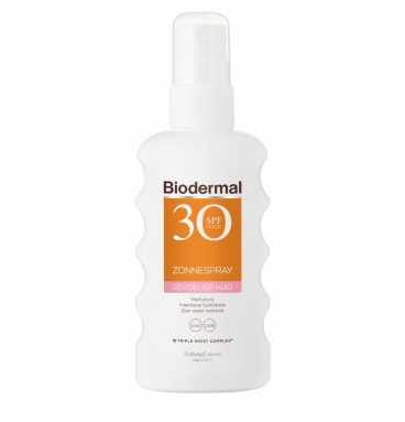 Biodermal Zonnespray Gevoelige Huid SPF 30 175 ml