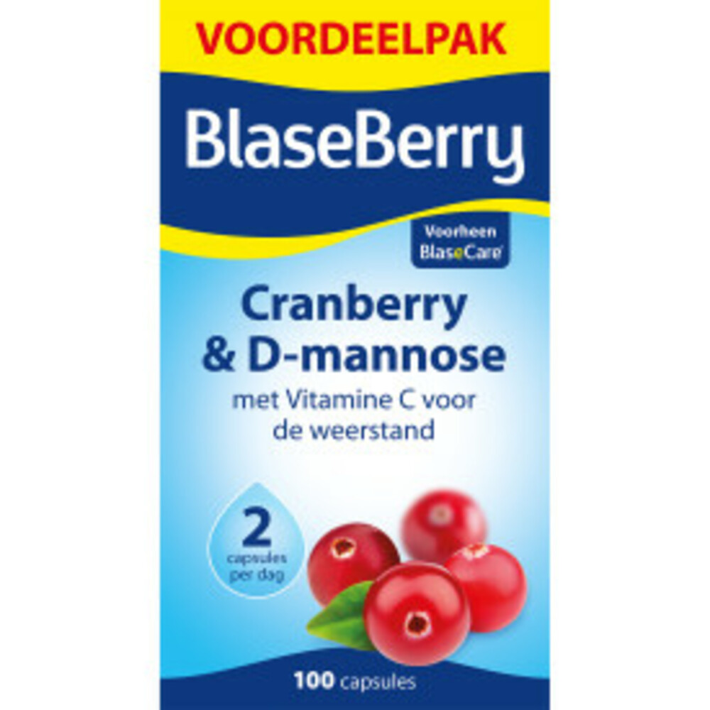 Blase Berry Cranberry&D-Mannose 100 capsules