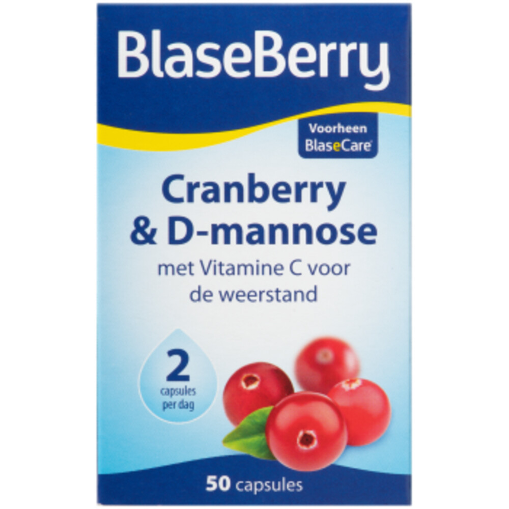 Blase Berry Cranberry&D-Mannose 50 capsules