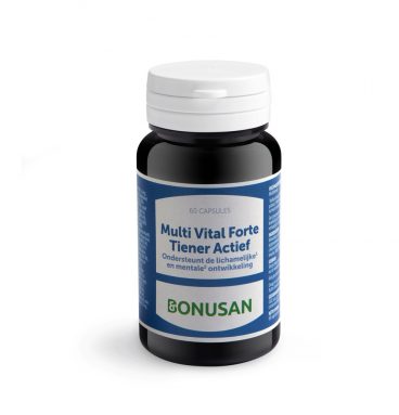 Bonusan Multi Vital Forte Tiener Actief 60 vegacaps