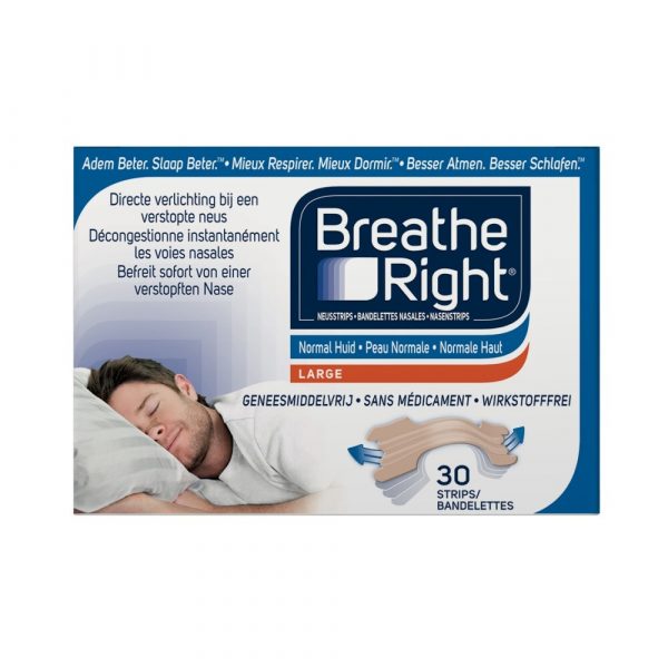 Breathe Right Neusstrips Normale Huid 30 stuks